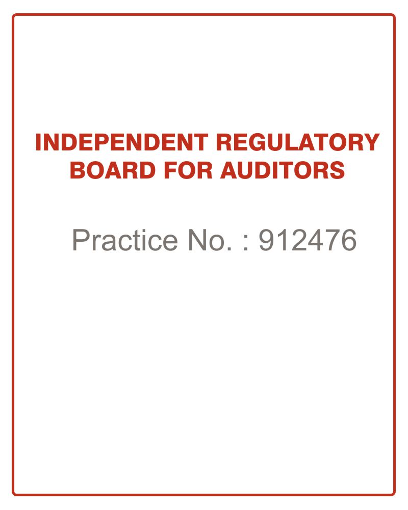 Independent Regulatory Board For Auditors